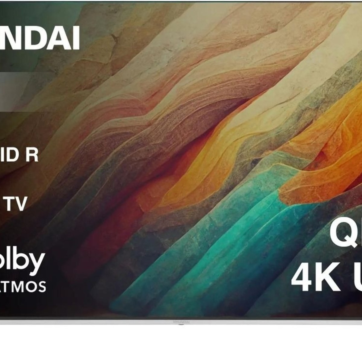 Телевизор Hyundai 55" H-LED55QBU7500 черный QLED UHD 60Hz Smart TV