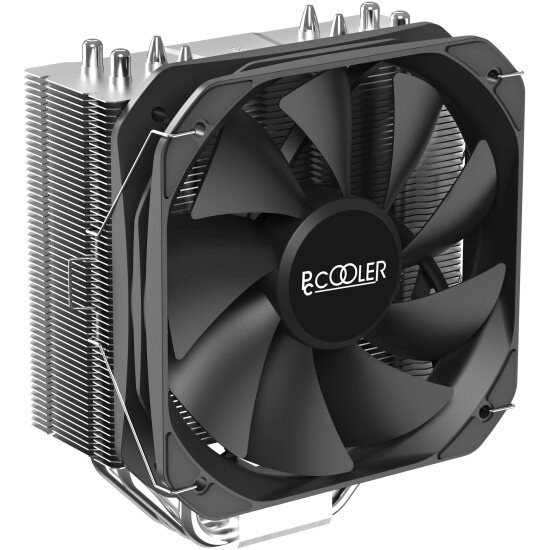 Кулер PCCooler Paladin EX300S черный 120мм алюминий+медь 1800rpm 28.6db 4-pin 125W 157мм