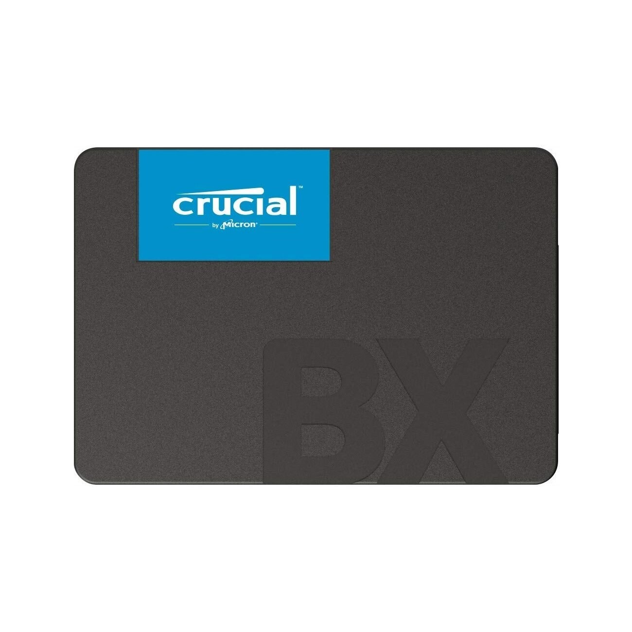 Накопитель SSD Crucial BX500, 500Gb, 2.5", SATA III, R/W 550/500