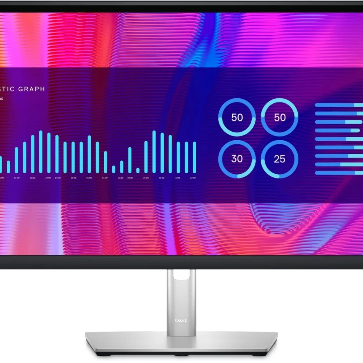 Монитор 23.8" Dell P2423DE IPS 2560x1440, 60 Гц, 5 мс, 16:9, 300 кд/м², HDMI 1.4, DP 1.2, USB-C (90 Вт), 4xUSB 3.0, Ethernet (1 Gbит), 3.5 Jack, черный/серебристый