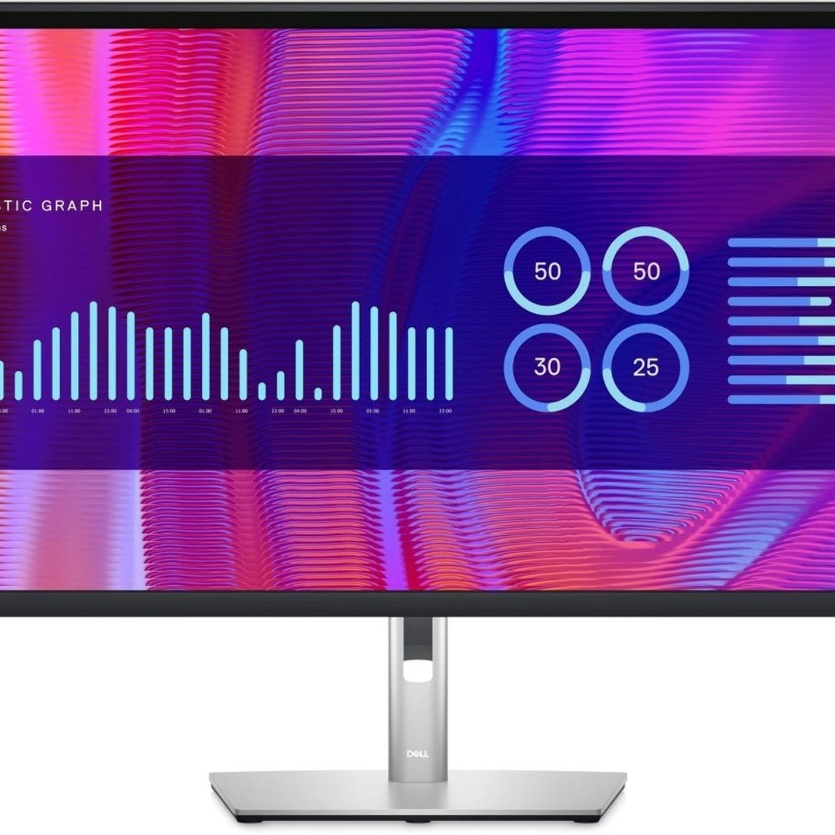 Монитор 32" Dell P3223DE IPS 2560x1440, 60 Гц, 5 мс, 16:9, 350 кд/м², HDMI, 2xDP 1.4, USB-C, USB Hub (4x USB 3.2), Ethernet, черный и серебристый