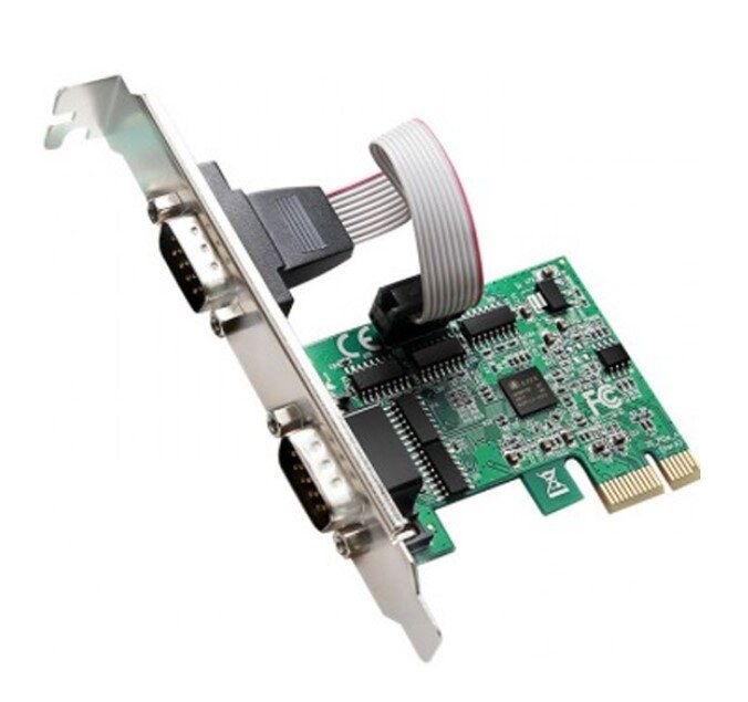 Контроллер KS-is KS-575 PCIe COM RS232 x 2