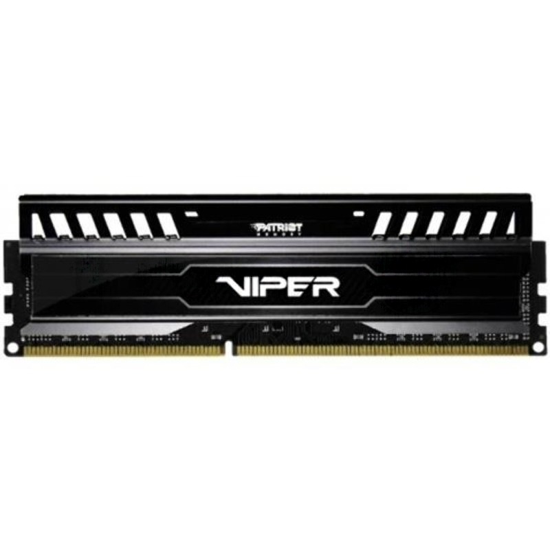 Оперативная память Patriot Viper 3, DDR3, 8GB (1x8 GB), 1600 MHz, CL10, радиатор, черный