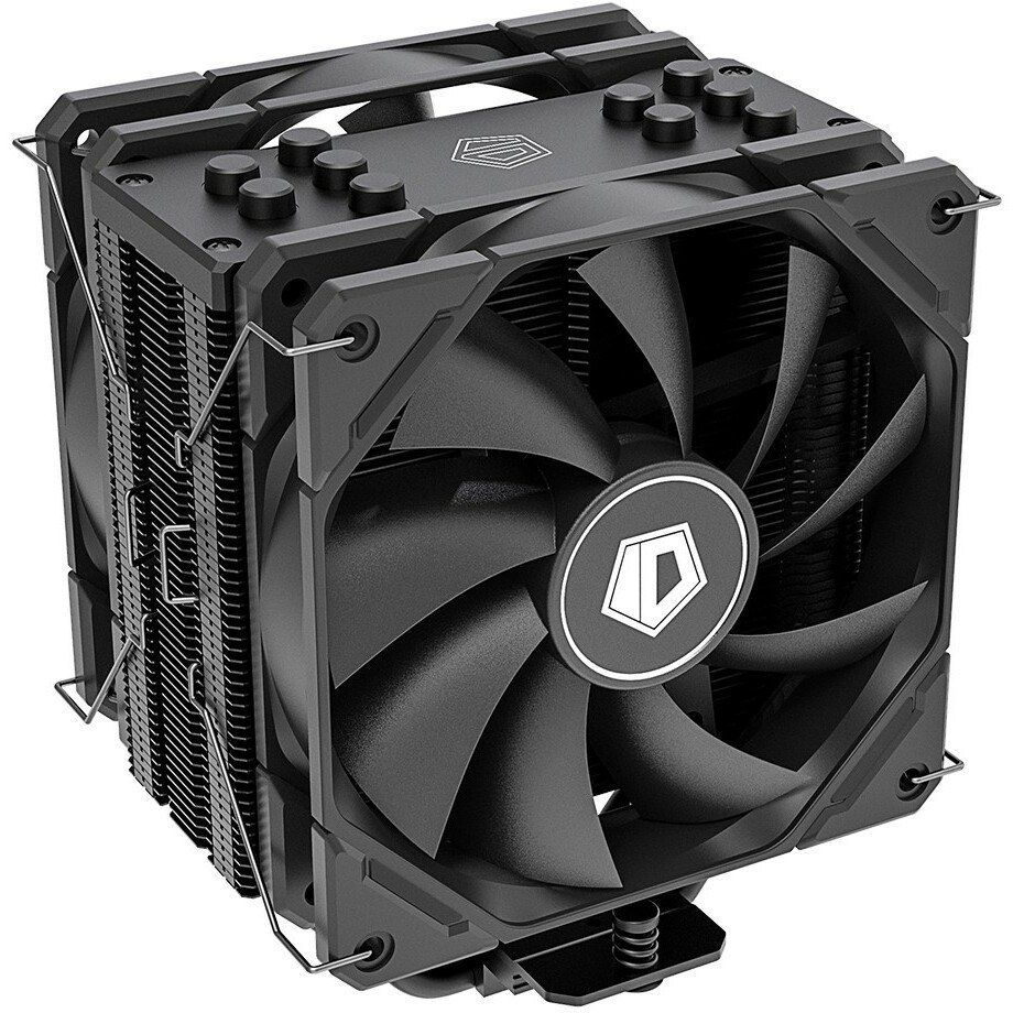 Кулер для процессора ID-COOLING SE-225-XT-BLACK-V2 черный 120мм алюминий/медь 1800rpm 35.2db 4-pin 220W 154мм