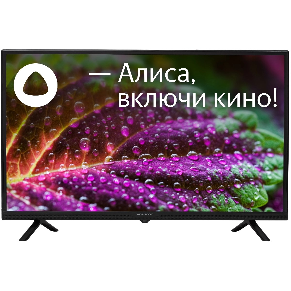 Телевизор Horizont 32" 32LE7052D черный LED FHD 60Hz Smart TV