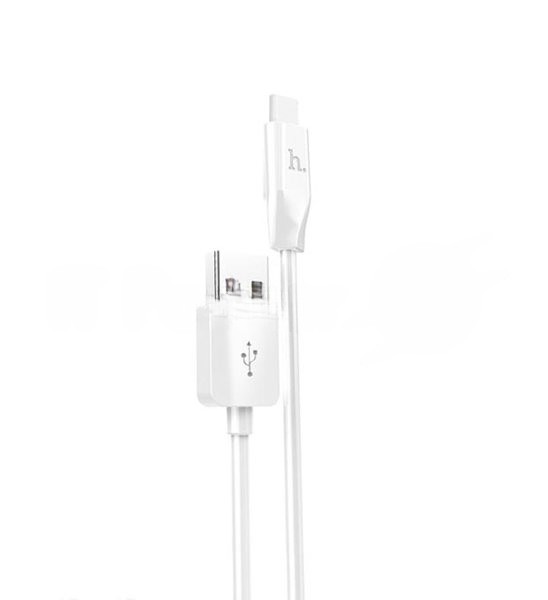 Кабель USB HOCO X1 Rapid, USB - Type-C, 2.1А, 1м, белый