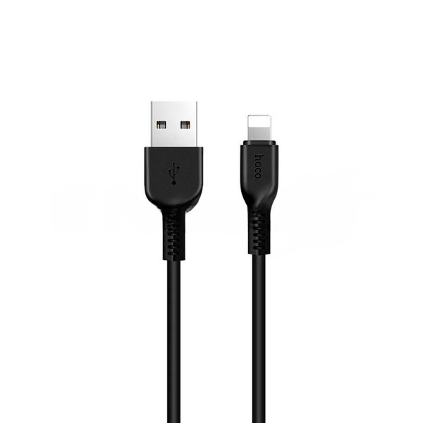 Кабель USB HOCO X20 Flash, USB - Lightning, 2А, 2м, черный