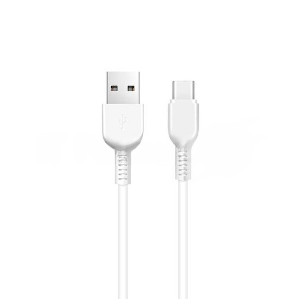 Кабель USB HOCO X20 Flash, USB - Type-С, 2А, 3м, белый