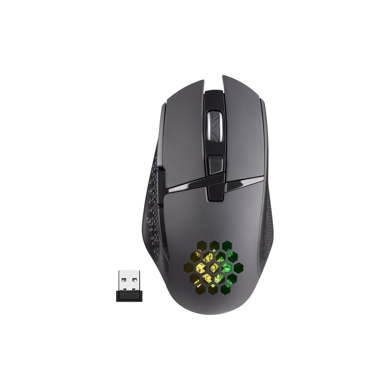 Мышь беспроводная Defender Glory GM-514 черный, 3200 dpi, радиоканал, USB, кнопки - 7