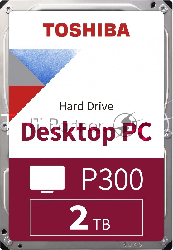 Жесткий диск Toshiba Original SATA-III 2Tb HDWD320UZSVA P300 (7200rpm) 128Mb 3.5"