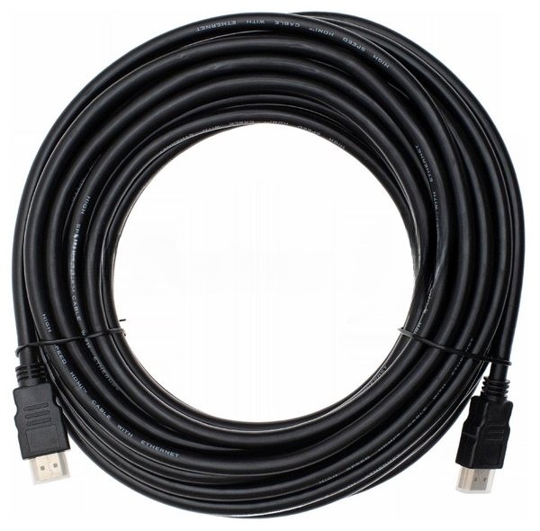 Кабель аудио-видео Cactus CS-HDMI.1.4-10 HDMI (m)/HDMI (m) 10м. позолоченные контакты черный