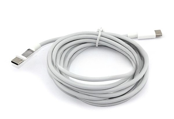 Кабель для зарядки Amperin Type-C-Type-C 2m белый (YDS-C-CC)