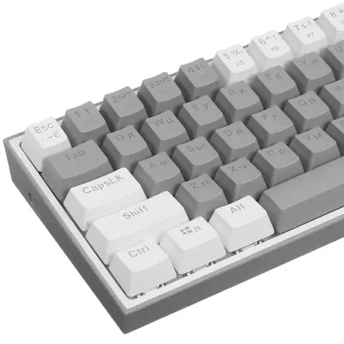 Клавиатура USB FIZZ GREY/WHITE REDRAGON 70675 DEFENDER