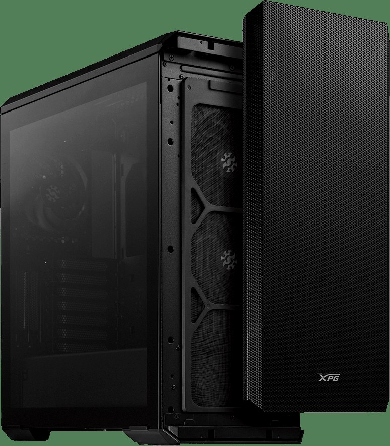 Компьютерный корпус ADATA XPG Defender-BKCWW черный Mid-Tower