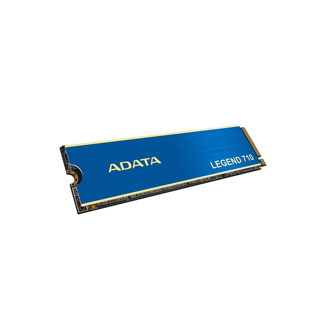 Накопитель SSD ADATA LEGEND 710, 256Gb, PCIe 3.0 x4, M.2 2280, NVMe, R/W 2100/1000, с радиатором