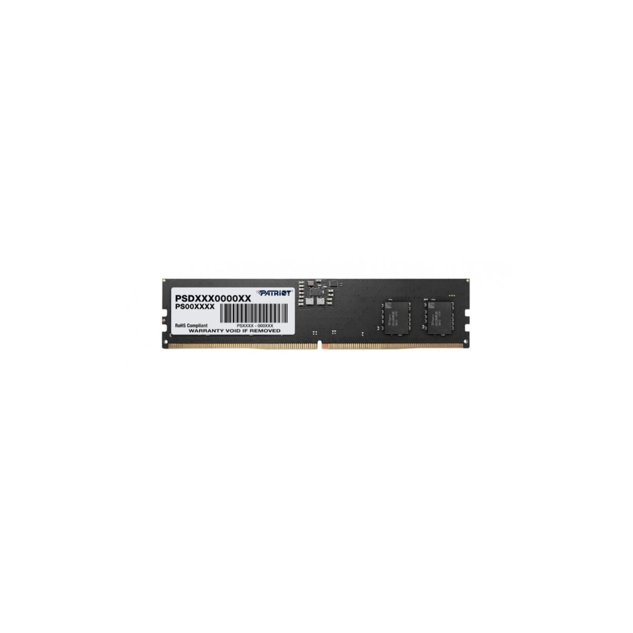 Оперативная память Patriot Signature, DDR5, 16GB (1x16 GB), 5600 MHz, CL46, DIMM