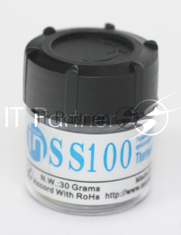 Термопаста Amperin SS100, 30 г, 8.5 Вт/(м⋅К), банка