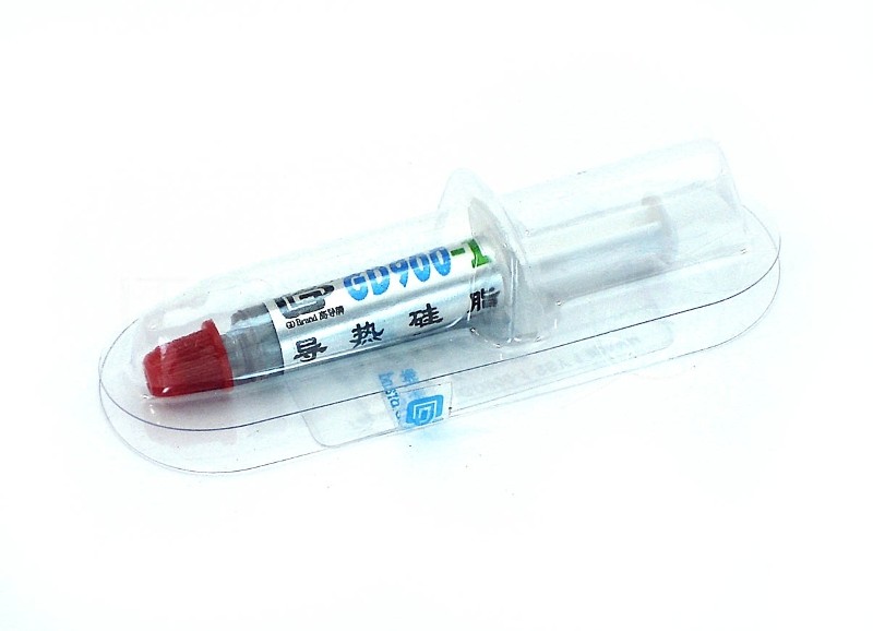 Термопаста GD900-1 SSY, 1 г, 4.8 Вт/(м⋅К), шприц