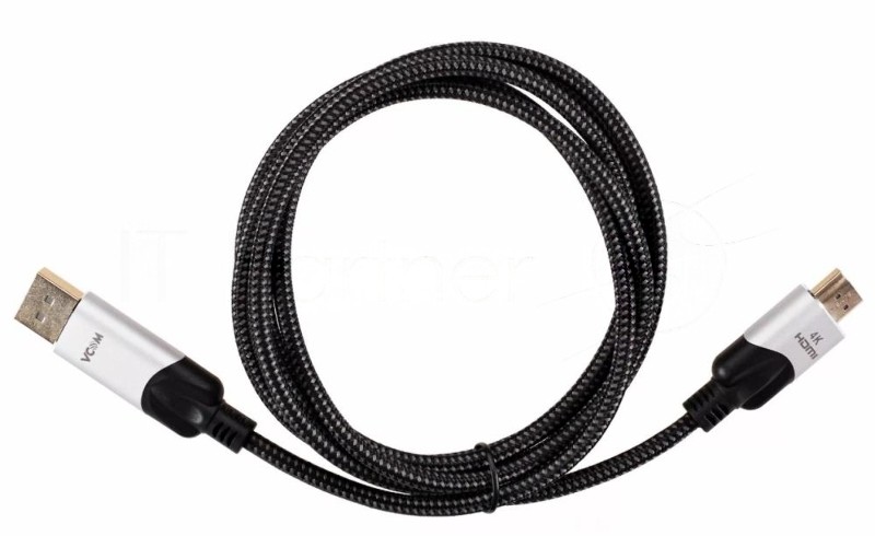 Кабель-переходник VCOM CG608M-1.8M DisplayPort M-> HDMI M 4K@60Hz 1,5 м VCOM (CG608M-1.8M)