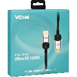 Кабель VCOM CG865-2M HDMI 19M/M,ver. 2.1, 8K@60 Hz 2 м VCOM CG865-2M