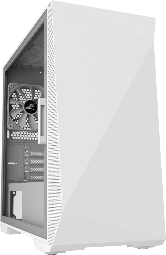 Компьютерный корпус MiniTower Zalman Z1 Iceberg белый (mATX, window, FRONT 2x120мм, REAR 1x120мм, без БП) (Z1 Iceberg белый)