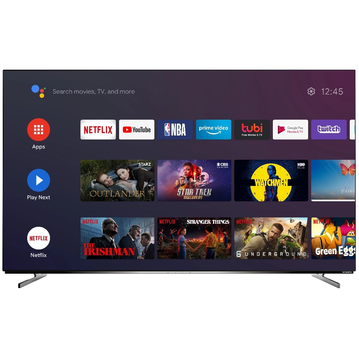 Телевизор Skyworth 65" 65SXE9000 серый OLED UHD 60Hz GoogleTV 2GB/32GB