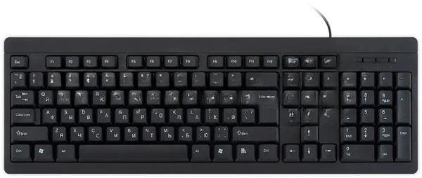 Клавиатура Oklick 95M проводная, USB Type-A, чёрный