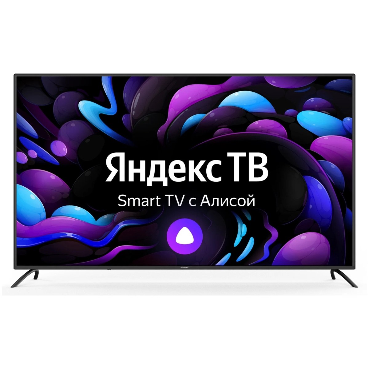 Телевизор Starwind 65" SW-LED65UG402 черный DLED UHD 60Hz Яндекс ТВ
