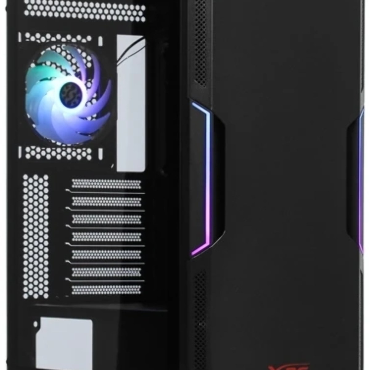 Компьютерный корпус ADATA XPG STARKER черный Mid-Tower, Micro-ATX, Mini-ITX, Standard-ATX, USB 3.2 Gen1 Type-A
