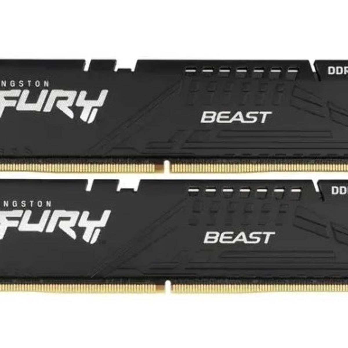 Оперативная память Kingston Fury Beast, DDR5, 16GB (2x8GB), 6000MHz, CL36, с радиаторами, черный