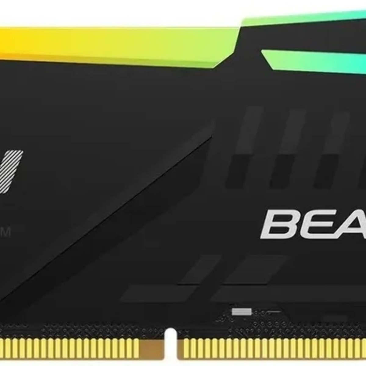 Оперативная память Kingston Fury Beast, DDR5, 16Gb (1x16Gb), 5600MHz, CL40, DIMM, с радиаторами, RGB, черный