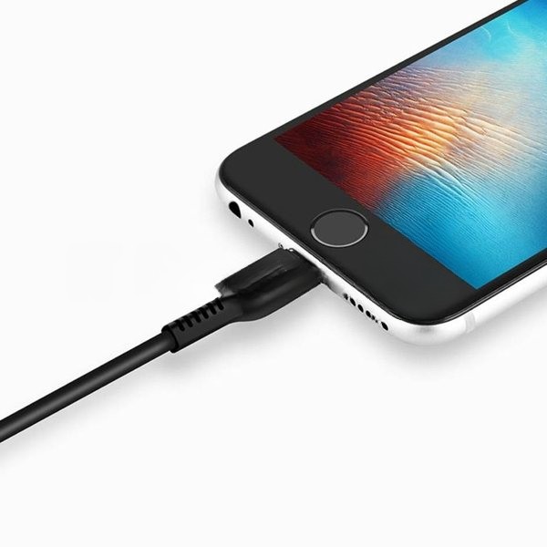 Кабель HOCO USB X20 Flash, USB - Lightning, 2А, 1м, черный