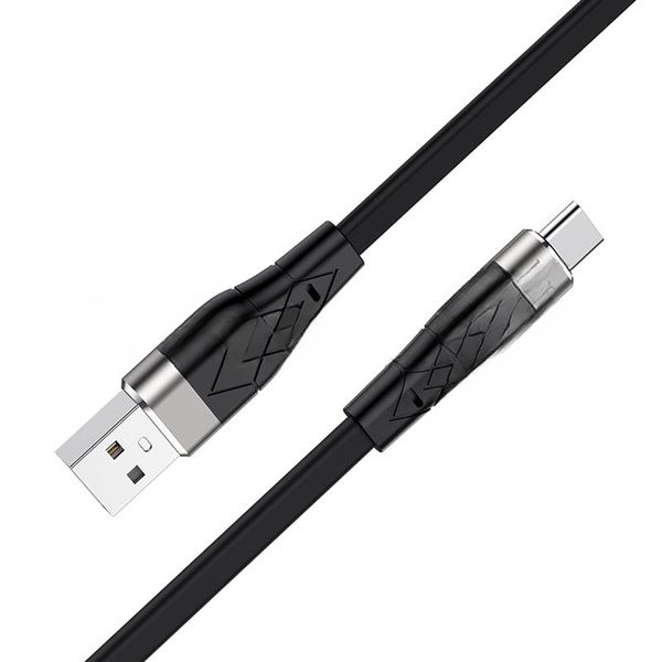 Кабель HOCO USB X53 Angel для Type-C, 3А, 1м, черный
