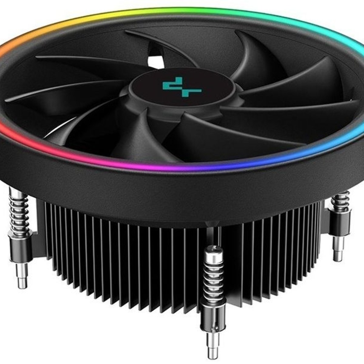 Кулер для процессора DEEPCOOL UL551 черный,(только сокет 1700), 136 мм, алюминий, 1800 об/мин, 26.8 дБ, 4 pin, 95 Вт, 71 мм
