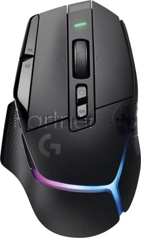 Мышь беспроводная Logitech G502 X Plus черный, 25600 dpi, радиоканал, USB, кнопки - 13