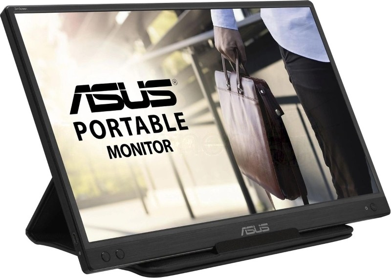 Монитор 15.6" ASUS ZenScreen MB166C IPS 1920x1080, 60 Гц, 5 мс, 16:9, 250 кд/м2, 1хUSB-C, черный