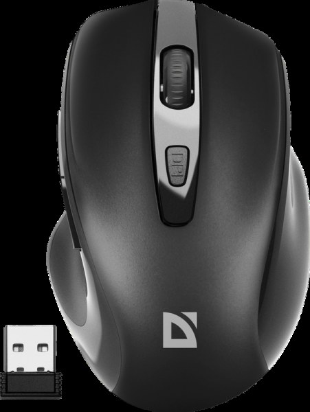 Мышь беспроводная Defender Prime MB-053 бирюзовый, 1600 dpi, радиоканал, USB, кнопки - 6
