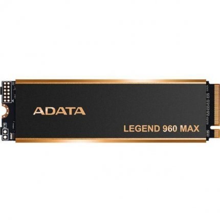 Накопитель SSD ADATA LEGEND 960 MAX, 1Tb, PCIe 4.0 x4, M.2 2280, NVMe, R/W 7400/6000, с радиатором
