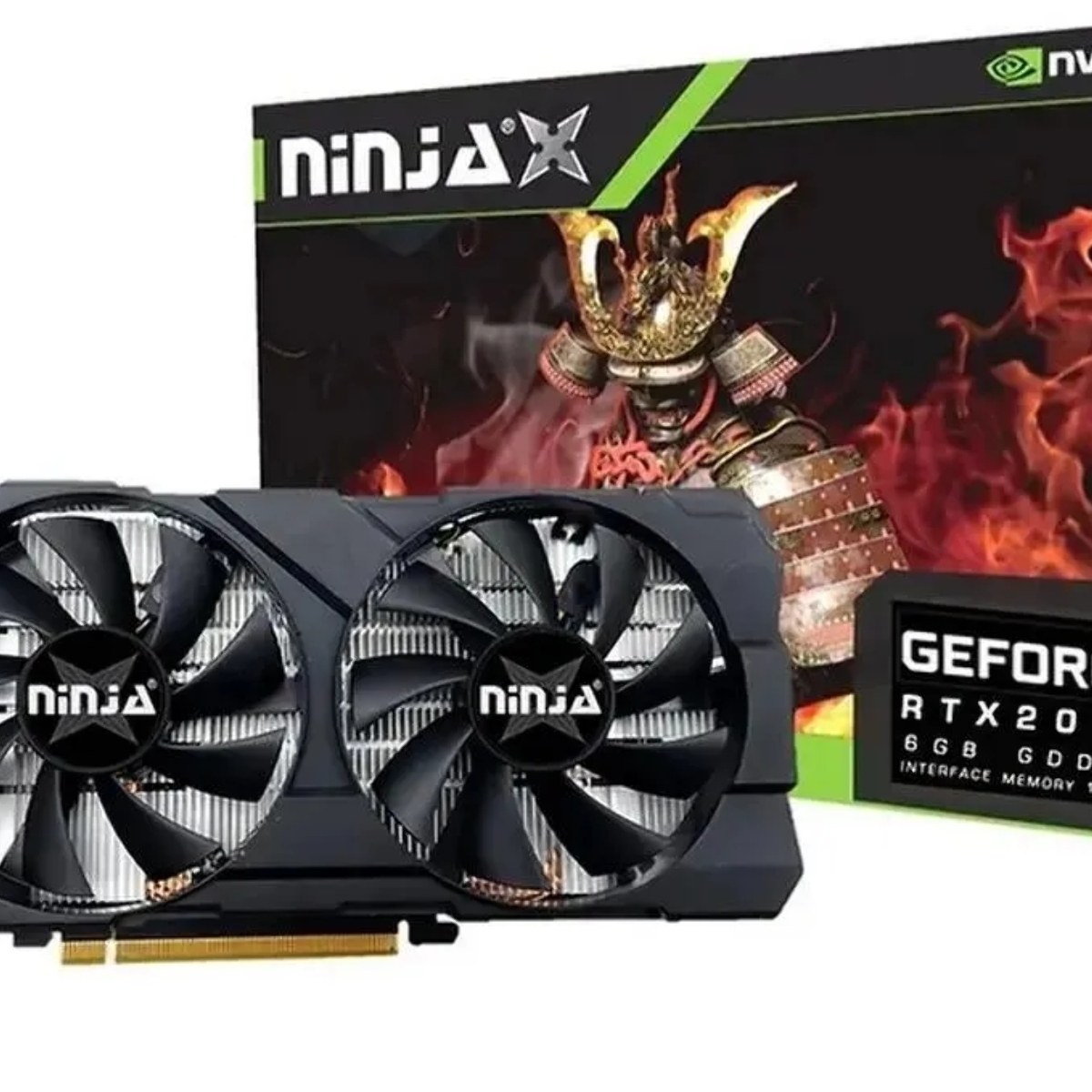 Видеокарта Sinotex GeForce RTX 2060, 6 GB GDDR6, 192 bit, 3xDisplayPort, HDMI, GPU 1365 MHz