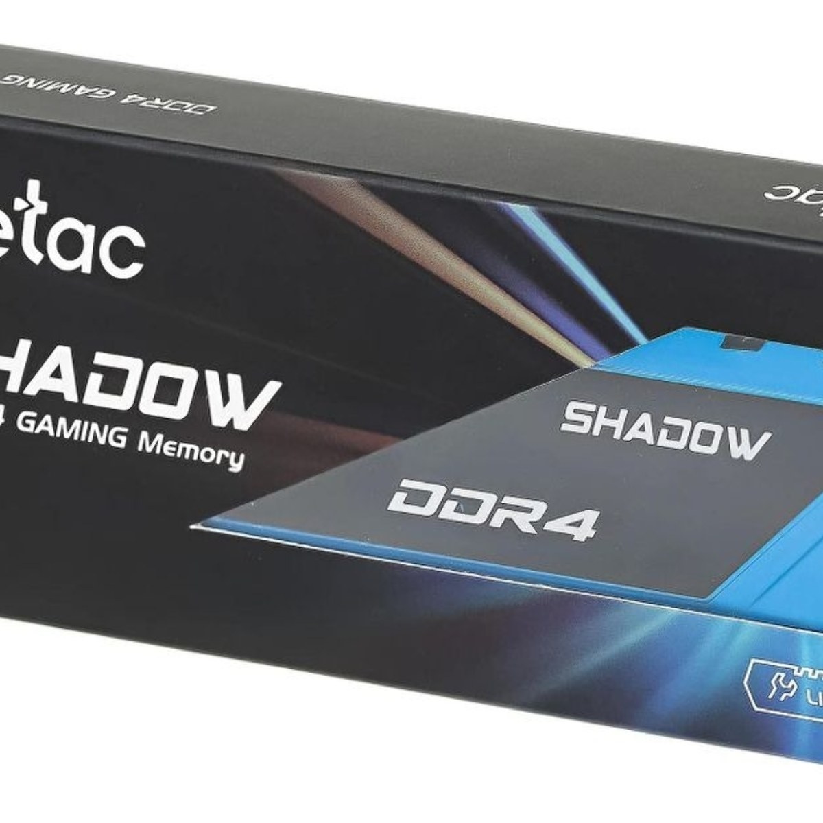 Оперативная память NETAC Shadow, DDR4, 16GB (1x16GB), 3200MHz, CL16, DIMM, с радиаторами, синий