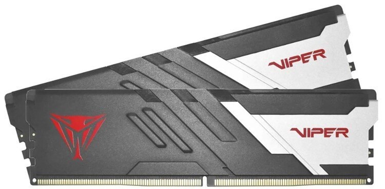 Оперативная память Patriot Viper Venom, DDR5, 32GB (2x16GB), 6400MHz, CL32, DIMM, с радиатором, черный
