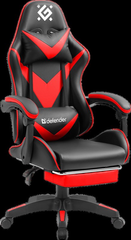 Кресло игровое Defender MINION BLACK/RED