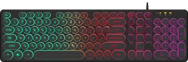 Клавиатура проводная Defender Ozoth GK-106, USB, черный