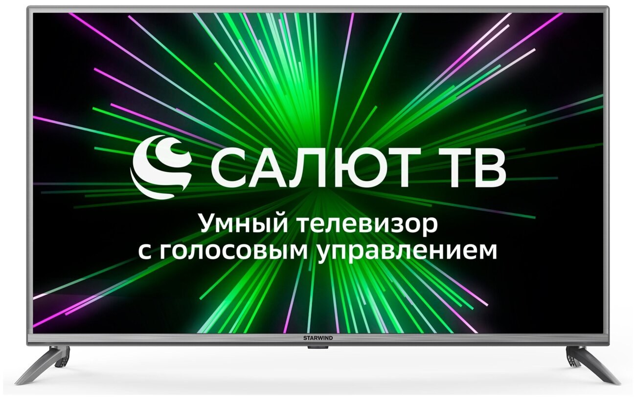 Телевизор Starwind 43" SW-LED43UG403 черный LED UHD 60Hz Яндекс ТВ