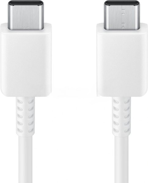 Кабель Samsung EP-DX310, USB Type-C (m) - USB Type-C (m), 1.8м, 3A, белый (EP-DX310JWEGEU)