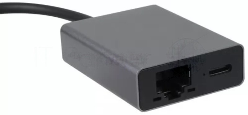 Адаптер TypeC--->RJ45+PD 100Вт, Allum Shell, VCOM