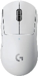 Мышь беспроводная Logitech G PRO X SUPERLIGHT белый, 25600 dpi, радиоканал, USB, кнопки - 5