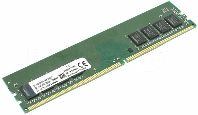 Оперативная память Kingston ValueRAM, DDR4, 4GB (1x4GB), 2666MHz, CL19, DIMM
