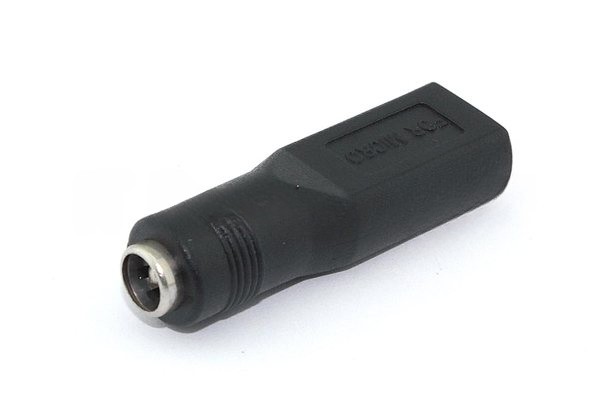 Переходник 5,5х2,5 на Micro USB мама