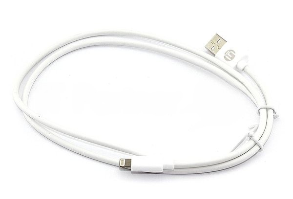 Дата-кабель Amperin USB-Lightning 1m 2A белый (YDS-C-AL)
